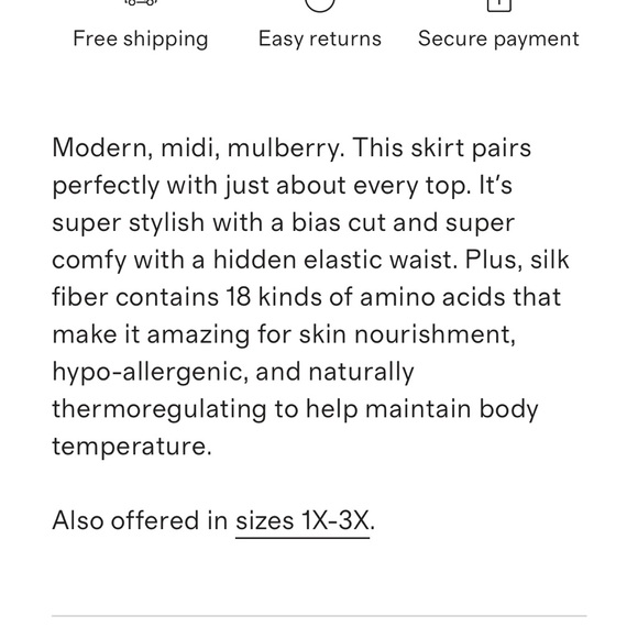 Quince Silk Skirt - Picture 6 of 10